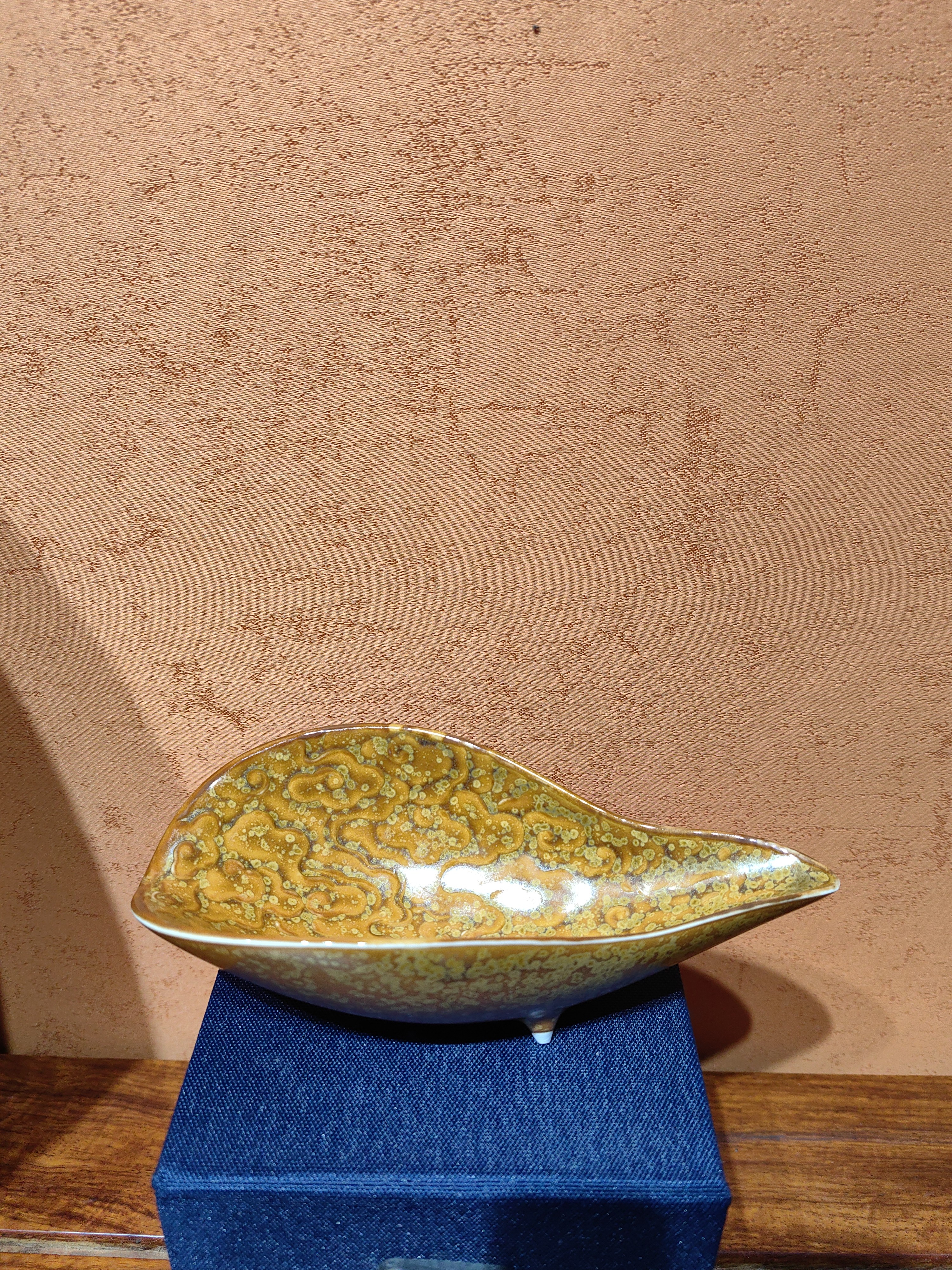 景德镇手工高温颜色釉大茶则