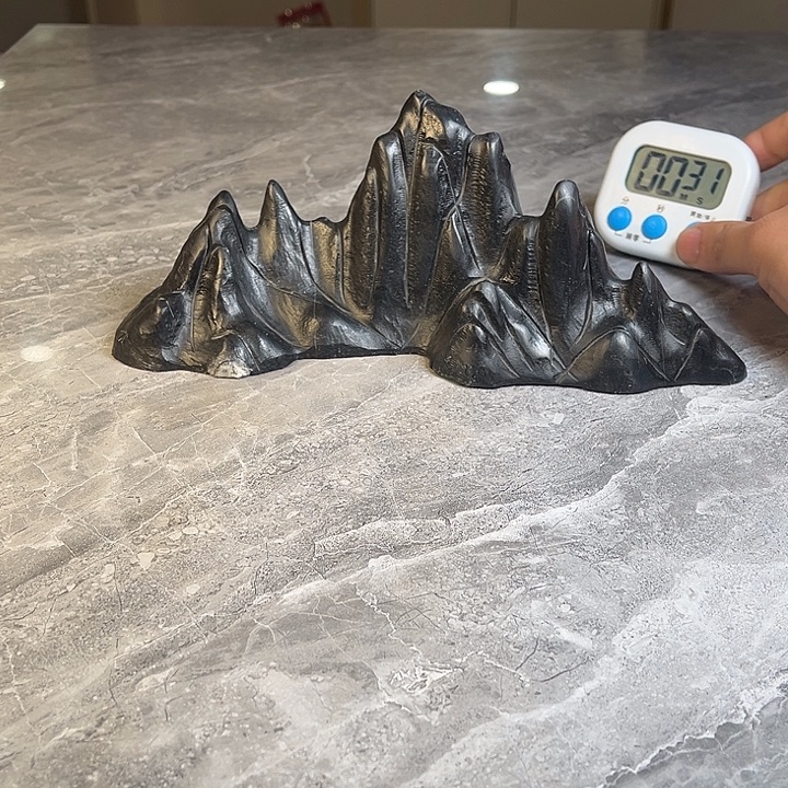 三***忆奇石茶宠鱼缸文房摆件