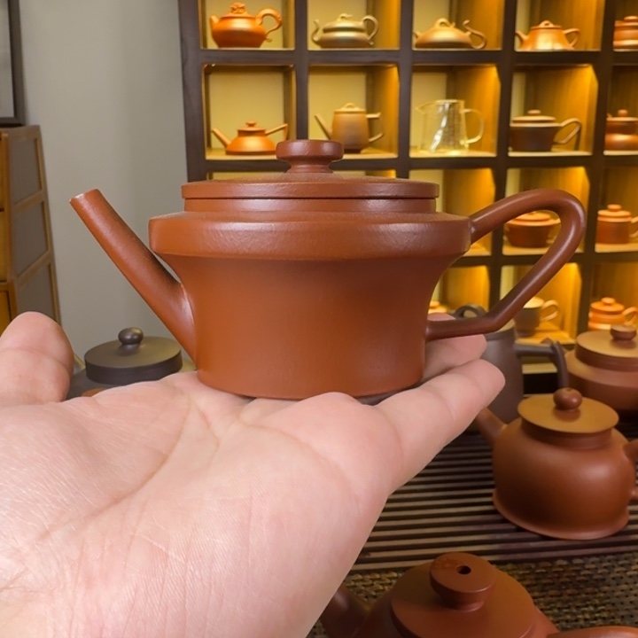 茶壶紫砂中瑕圆桌