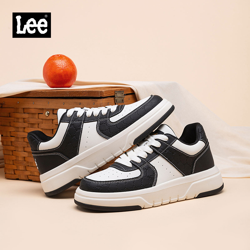 Lee男士休闲板鞋小白鞋男款休闲鞋运动鞋鞋子夏季小白鞋韩版