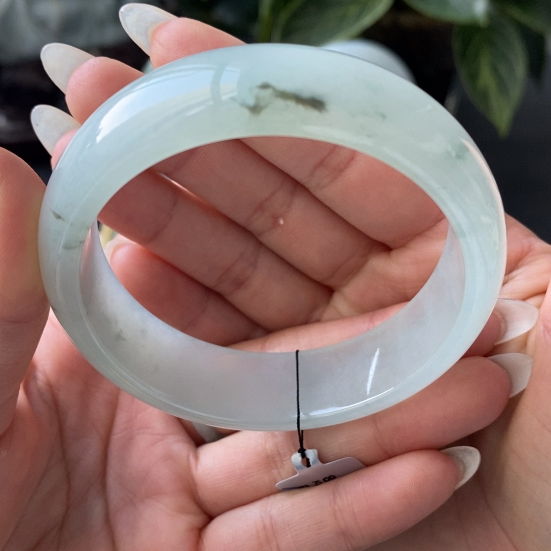 翡翠未镶嵌手镯天然