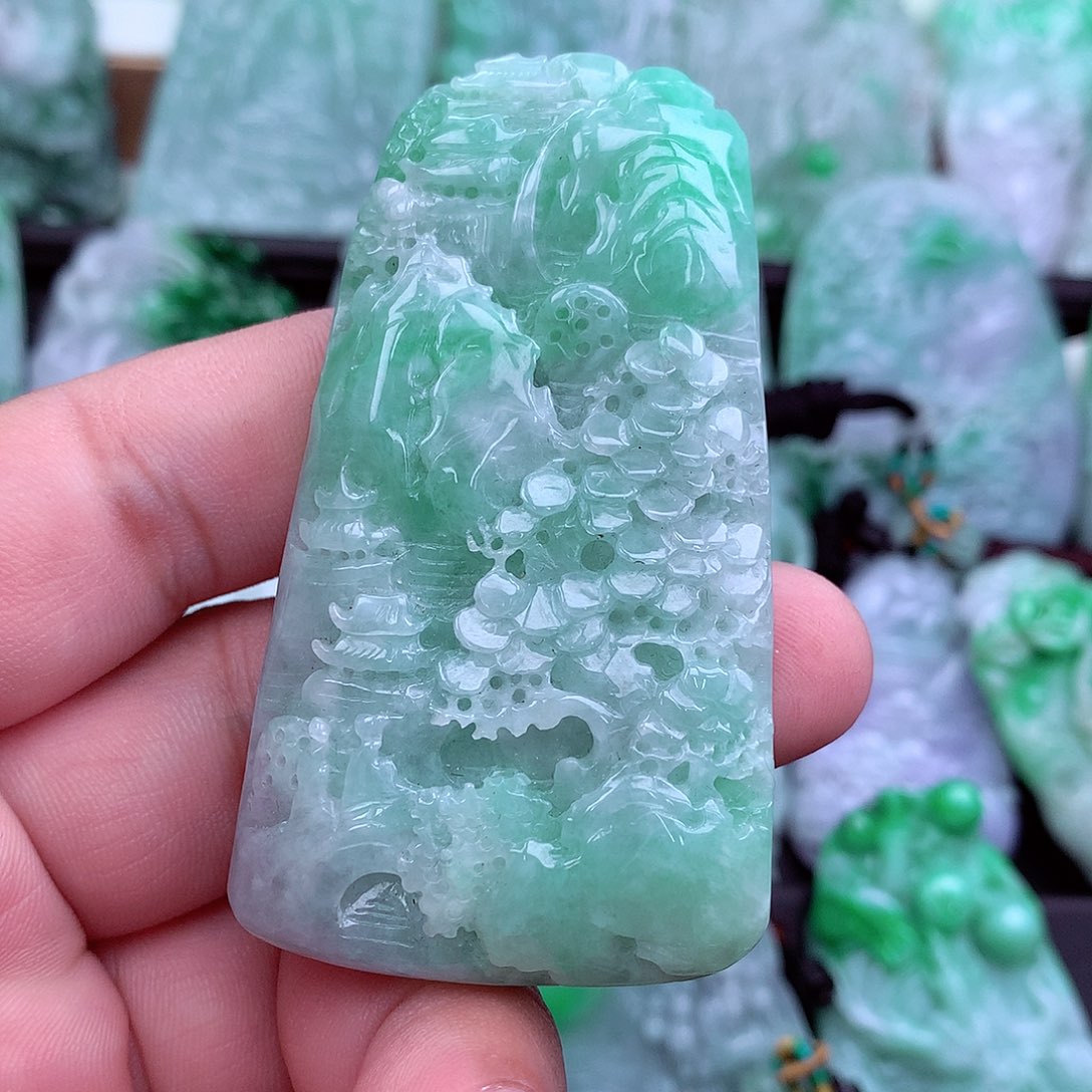 翡翠吊坠(不含链)未镶嵌