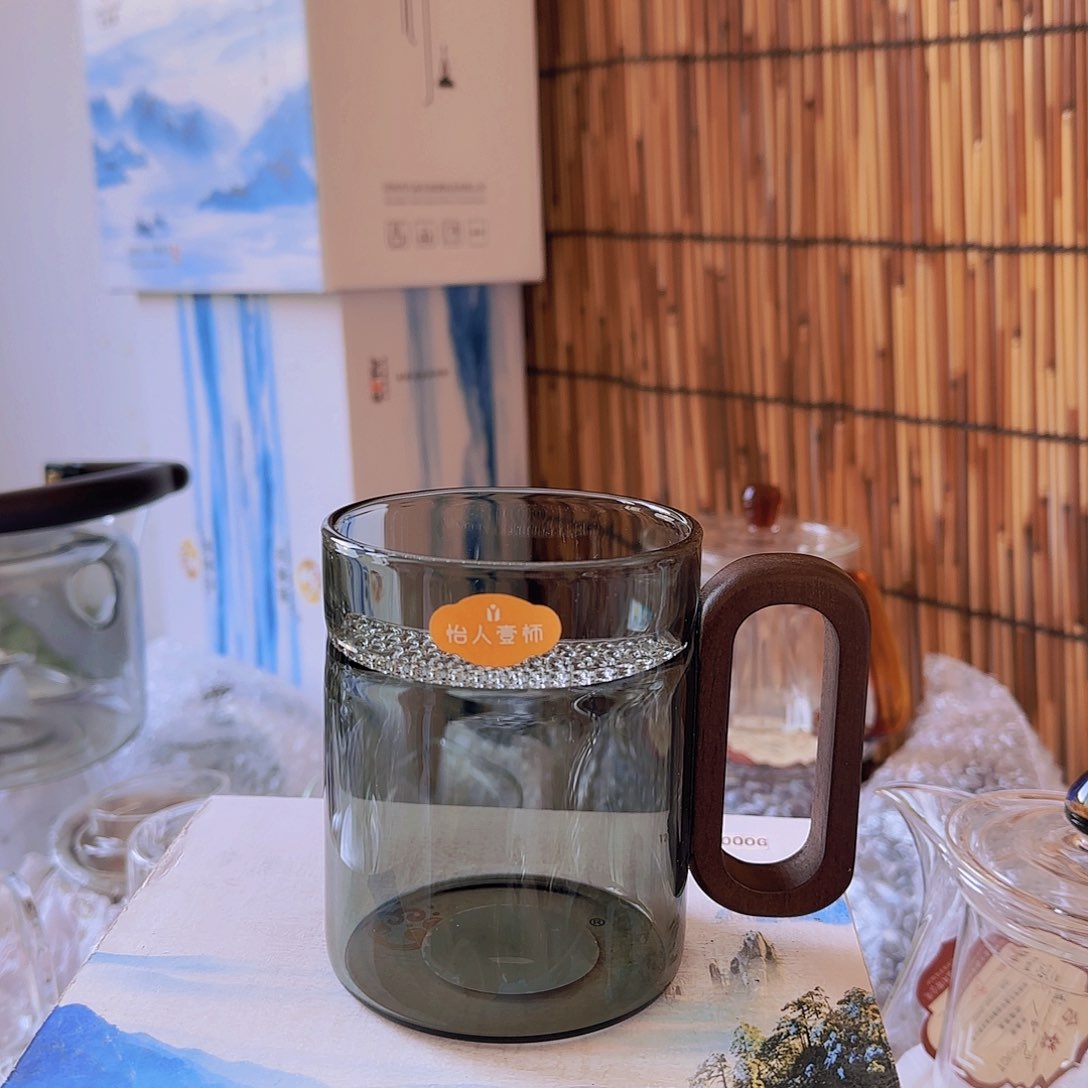 高硼硅玻璃茶水分离款定制44B