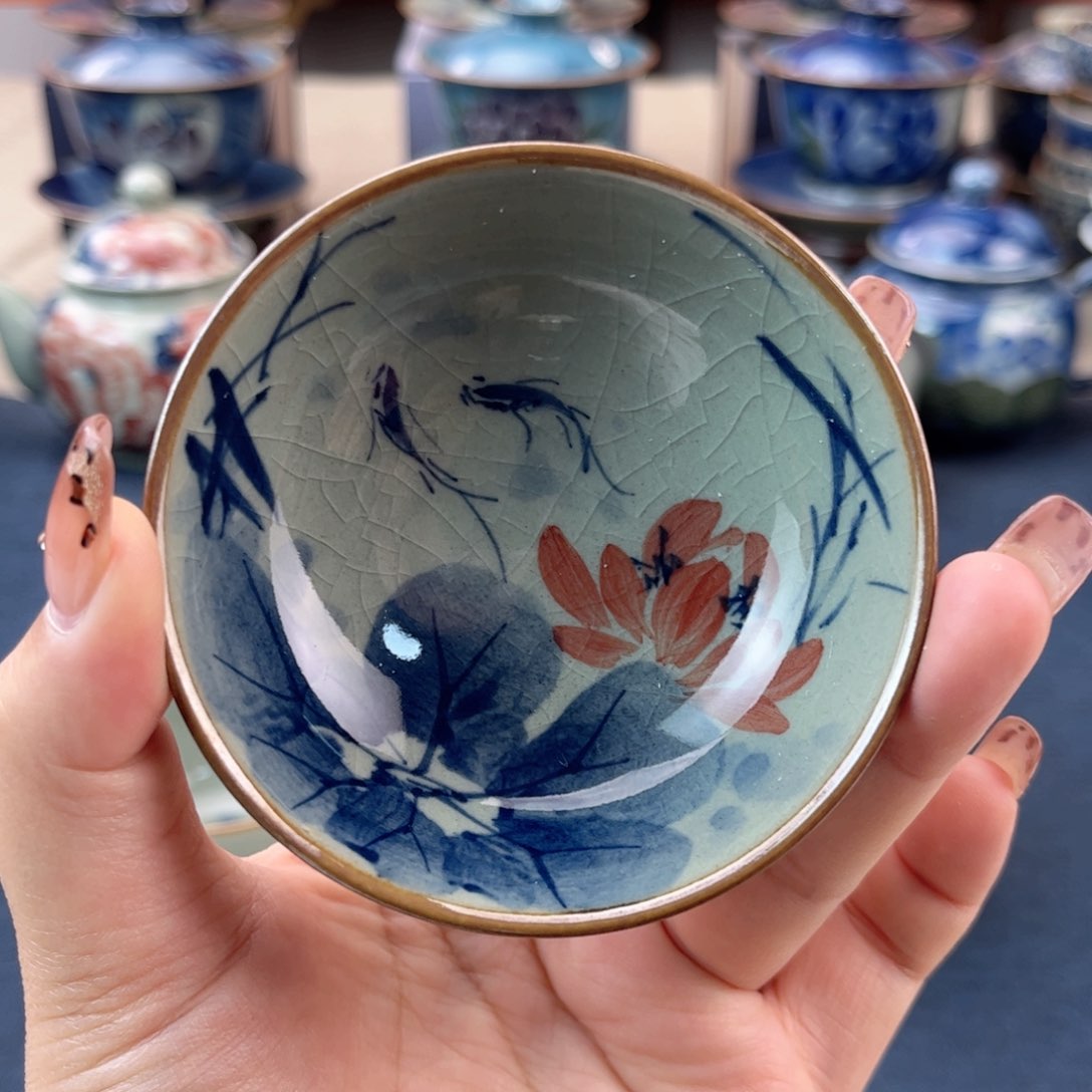 杯景德镇陶瓷杯子