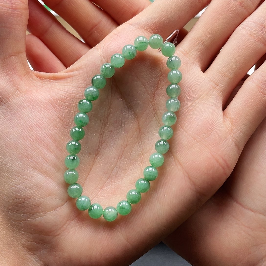 未镶嵌手串翡翠未镶嵌手链翡翠卡6