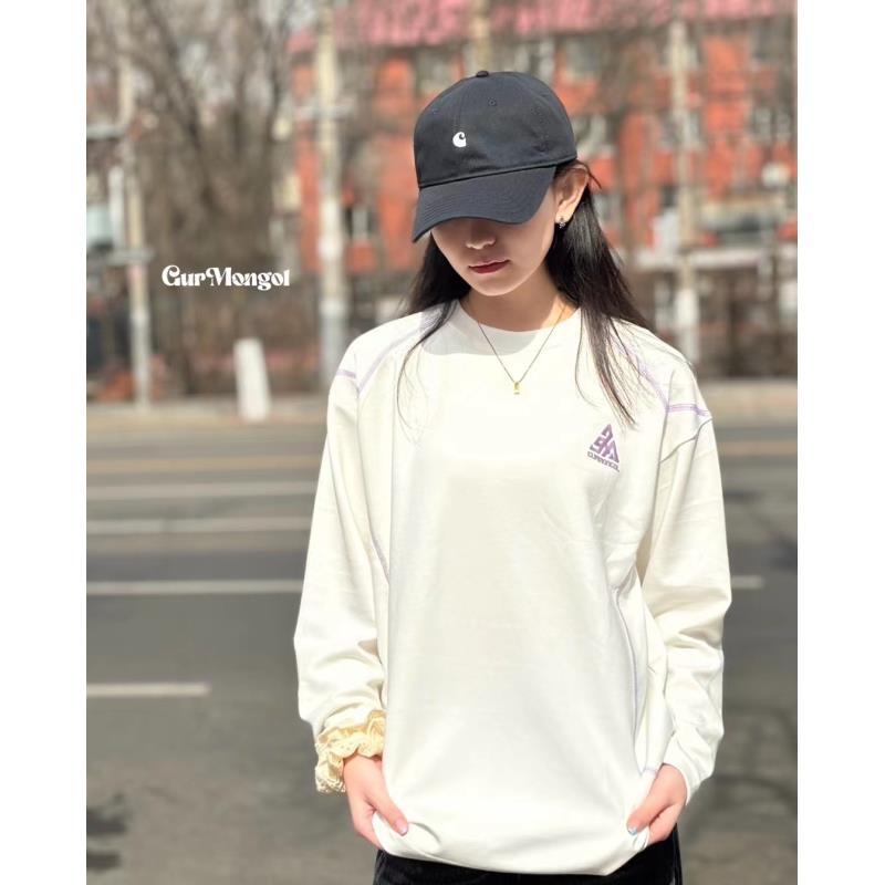 GUR2025新款亲肤卫衣春秋款长袖运动百搭圆领套头简约时尚87641