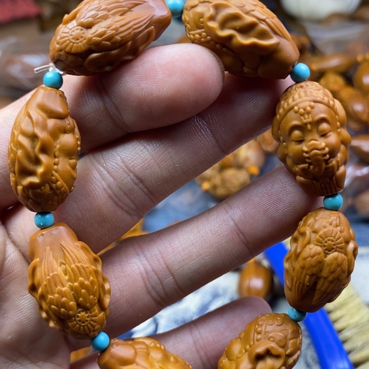 手串/手链橄榄核橄榄核雕工艺手串