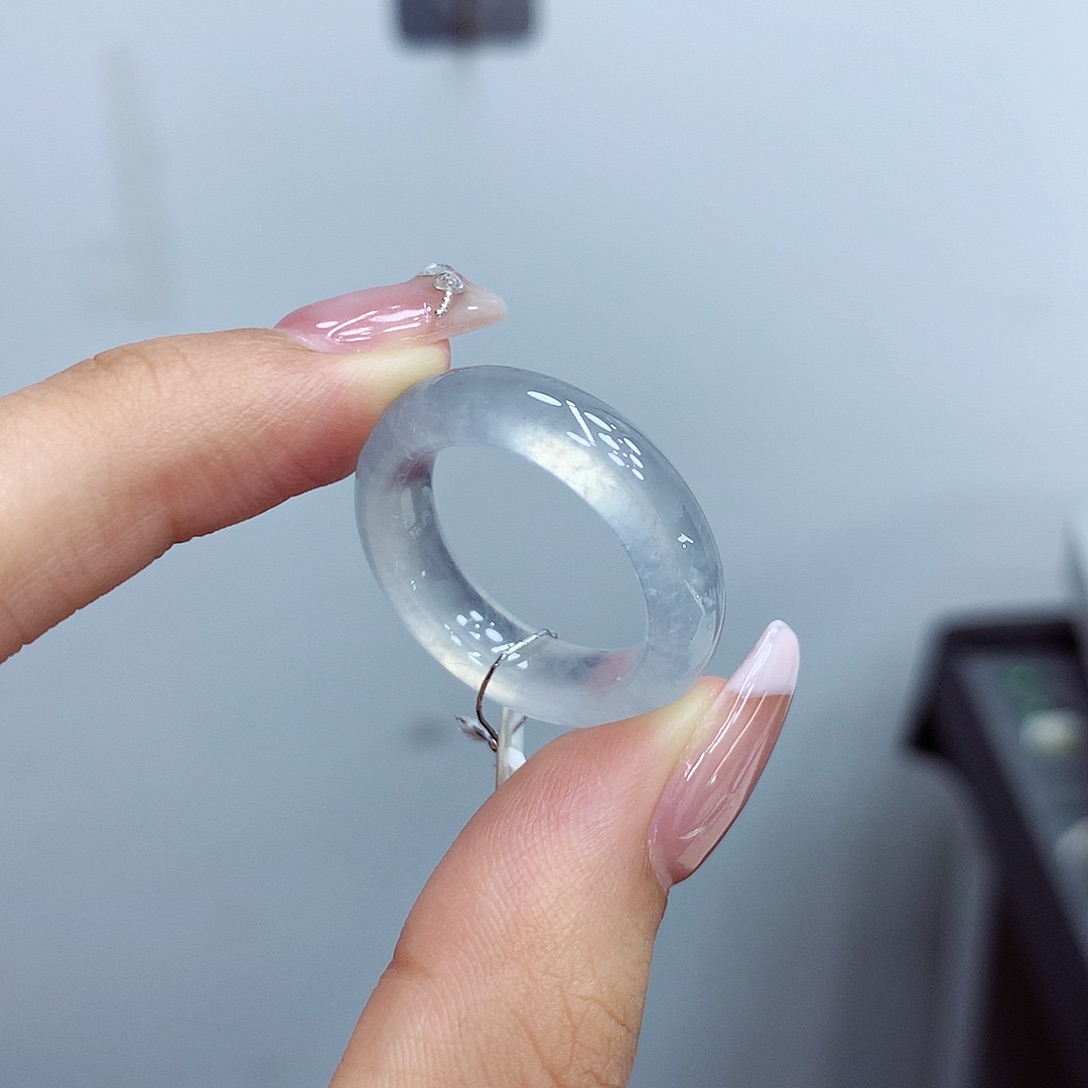 翡翠戒指未镶嵌15号