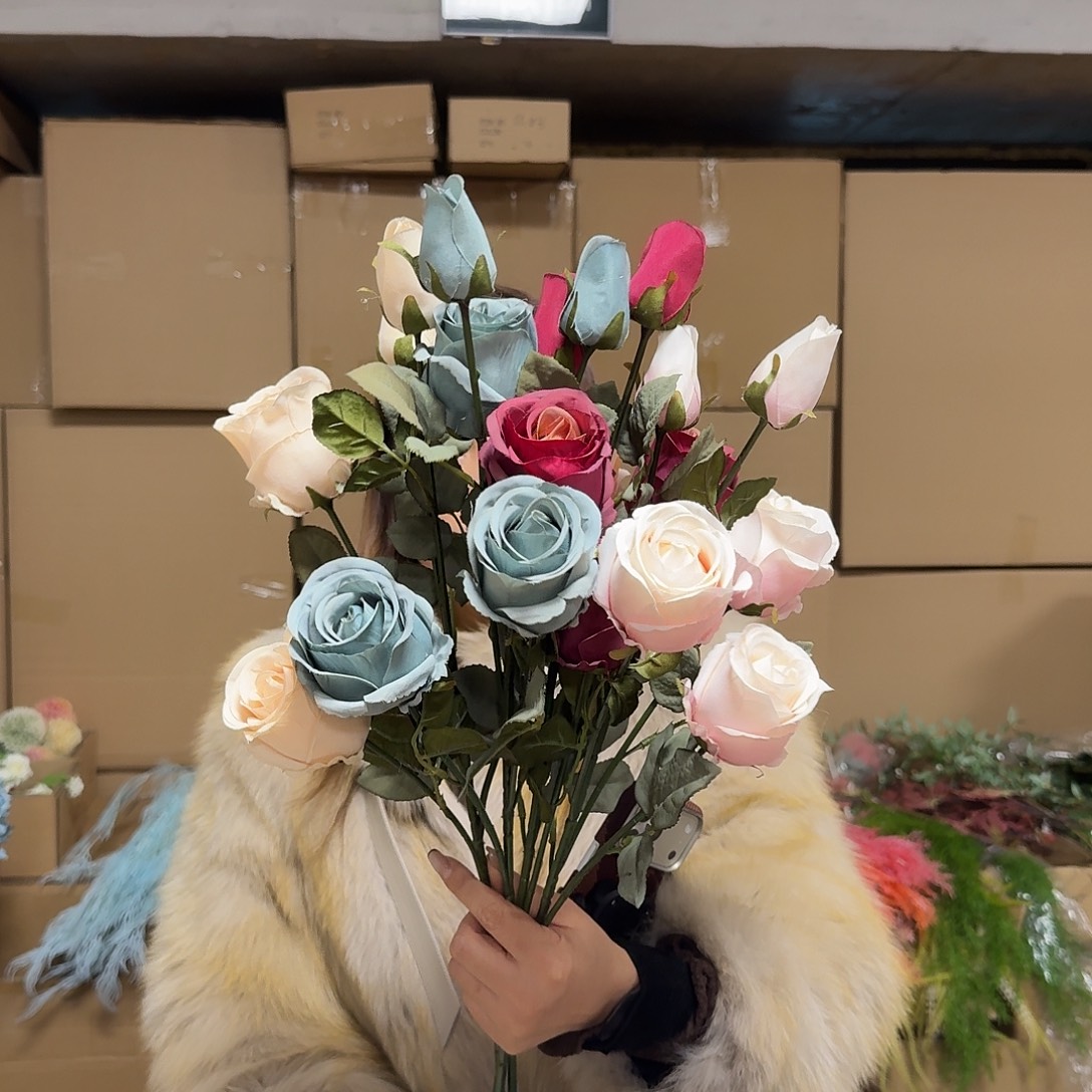 161号「闪购」仿真花，公主请下单