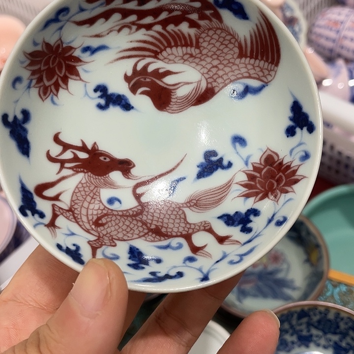 陶摆件景德镇主人杯陶瓷13455