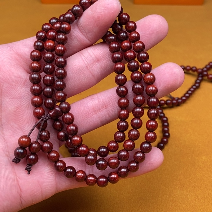 小叶紫檀手串/手链刘*，6mm