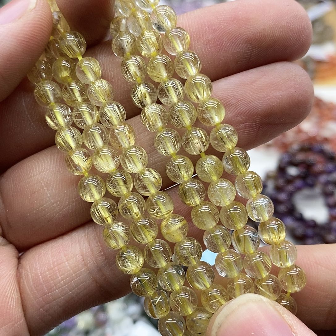 水晶手链未镶嵌天然