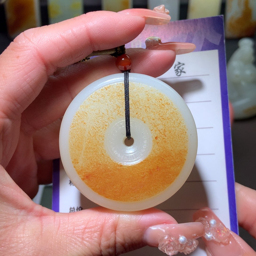 和田玉挂件未镶嵌Y**y