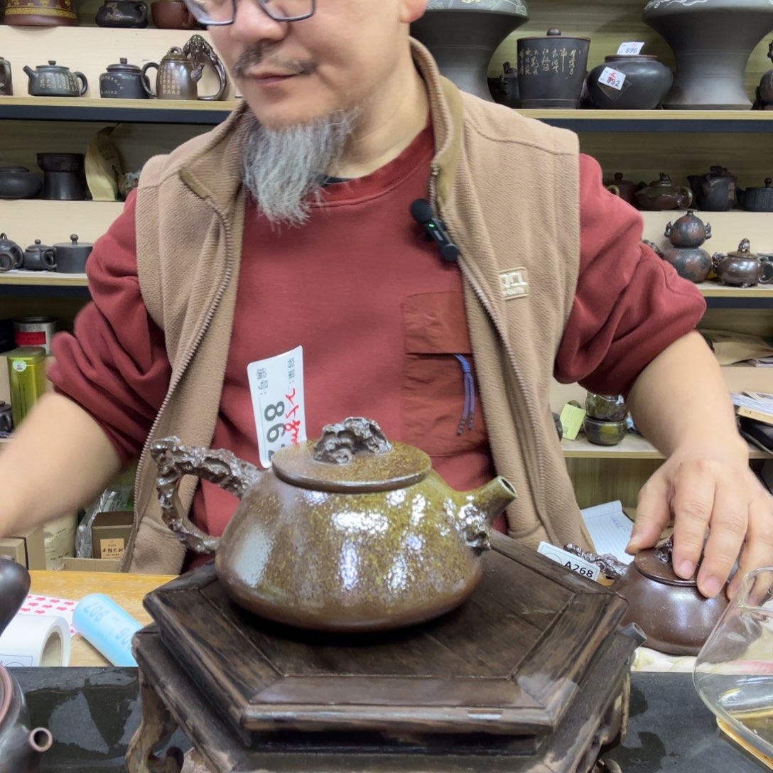 壶老韩坭兴陶直播闪购壶