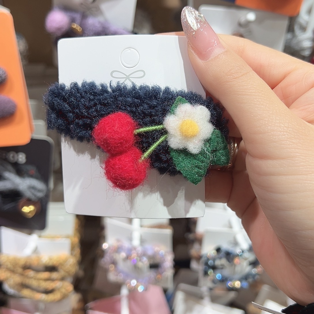 皮质铁合金蓝色樱桃