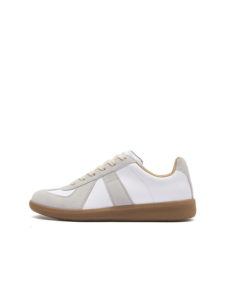 2025款德训鞋男女同款休闲鞋透气吸汗运动鞋vs潮流百搭板鞋鞋子白