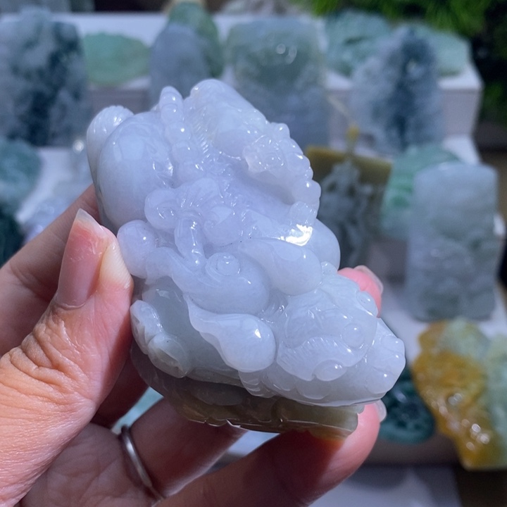 【闪购商品】翡翠挂件未镶嵌貔貅