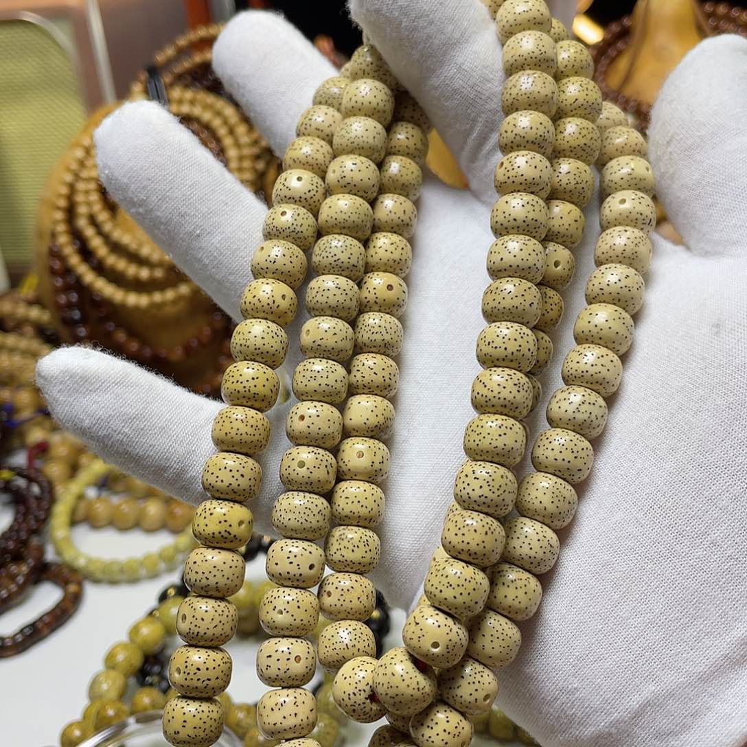 手串星月菩提11一代老刀型藏桶月朗星稀原生态毕业款