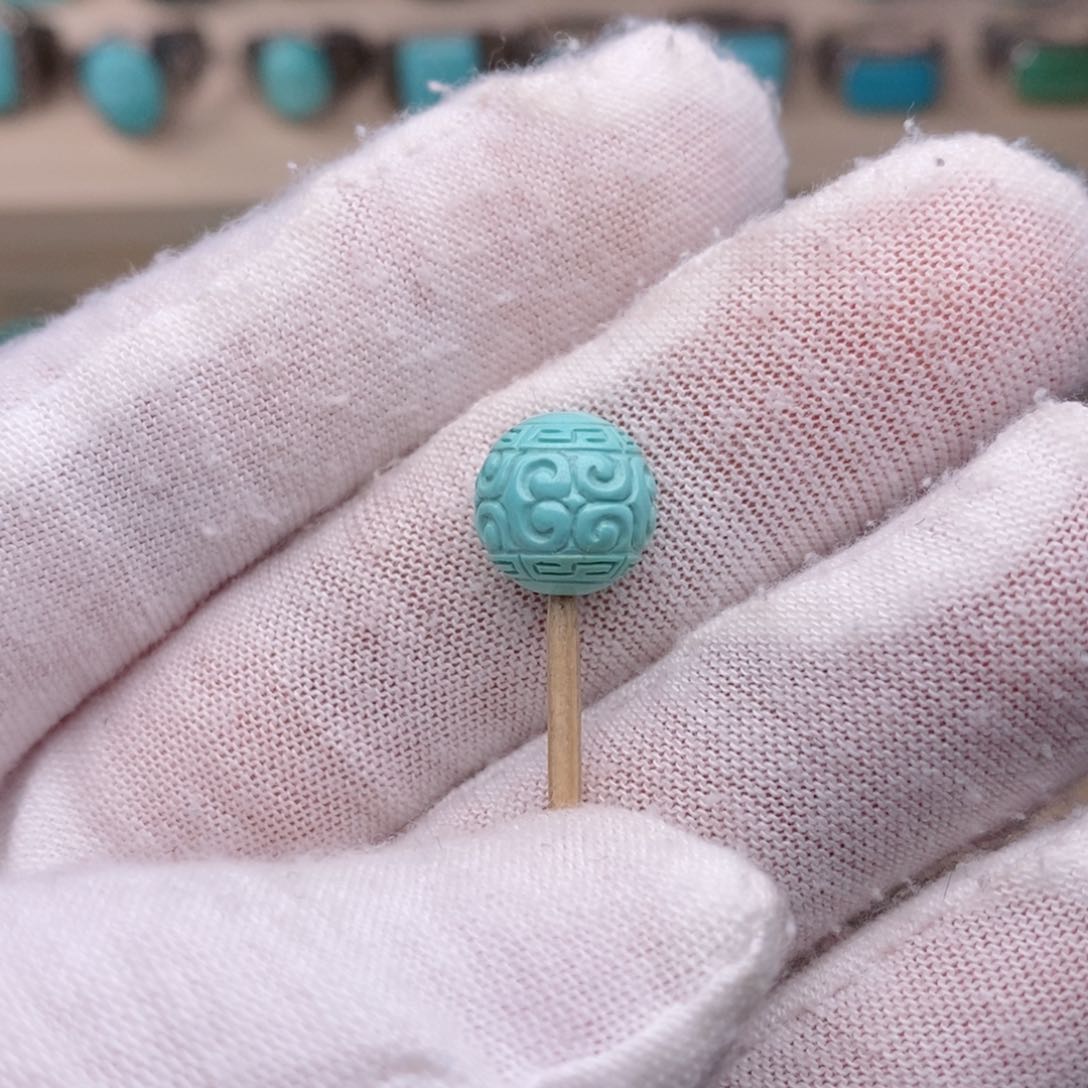 绿松石挂件未镶嵌