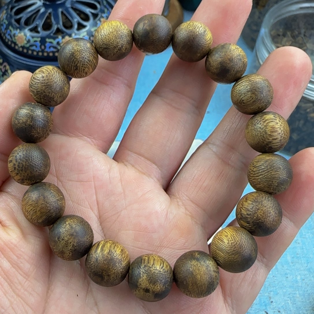 手串沉香木棋楠沉香手串单圈