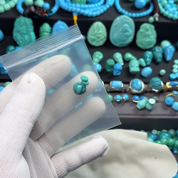 拍****绿色网花老邢卡十单颗隔片两个