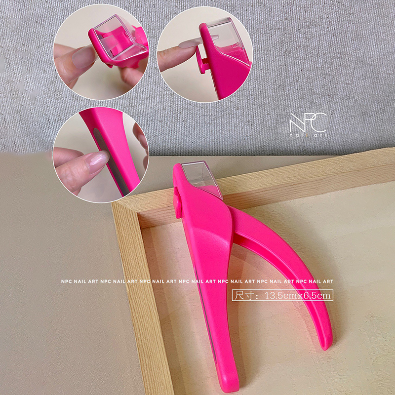 【美集仓优选】NPC美甲调色盘泡手碗粉尘刷镊子一字剪刀工具收纳套