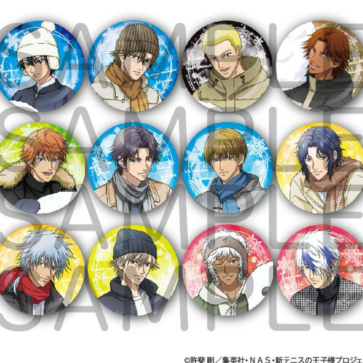 【新网球王子】打雪仗系列 盲盒代拆