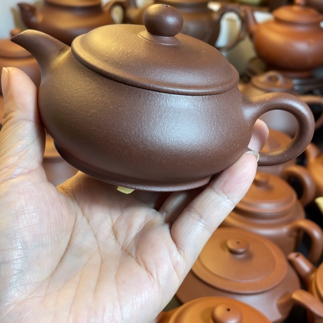 富***）紫砂茶壶明炉壶 150cc