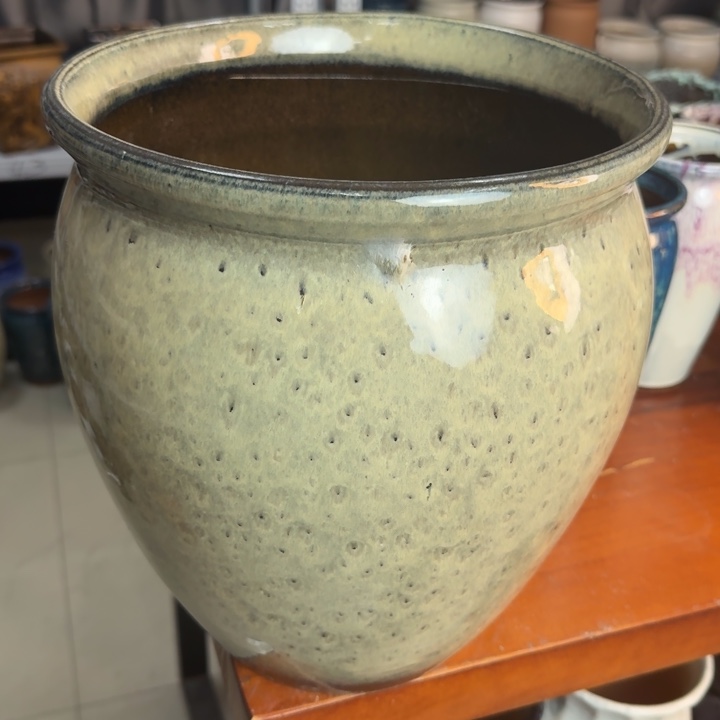 紫砂花盆口27高30，111111