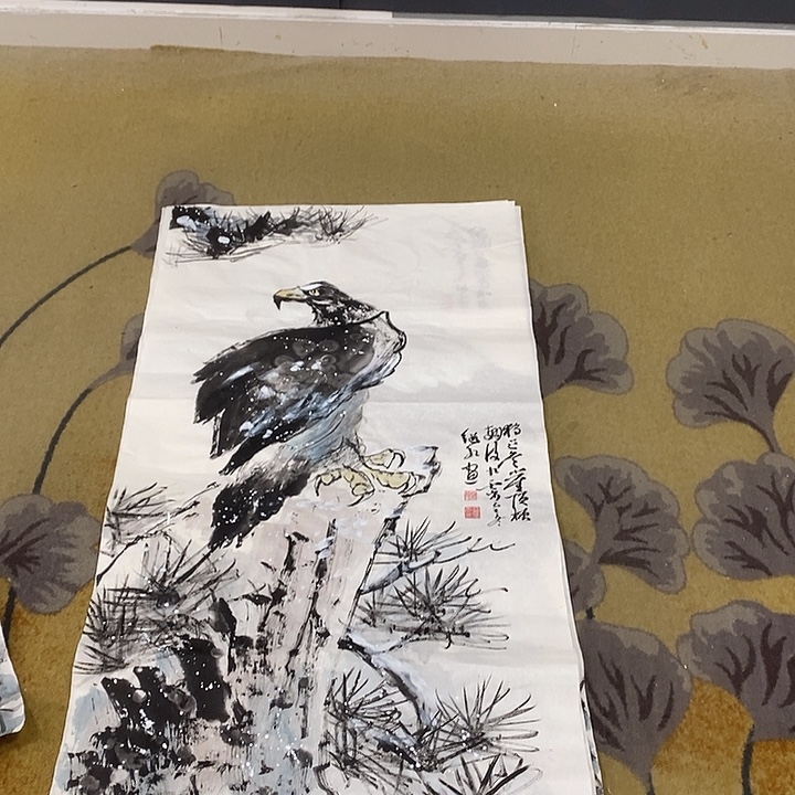 国画王继红68.138手绘画芯