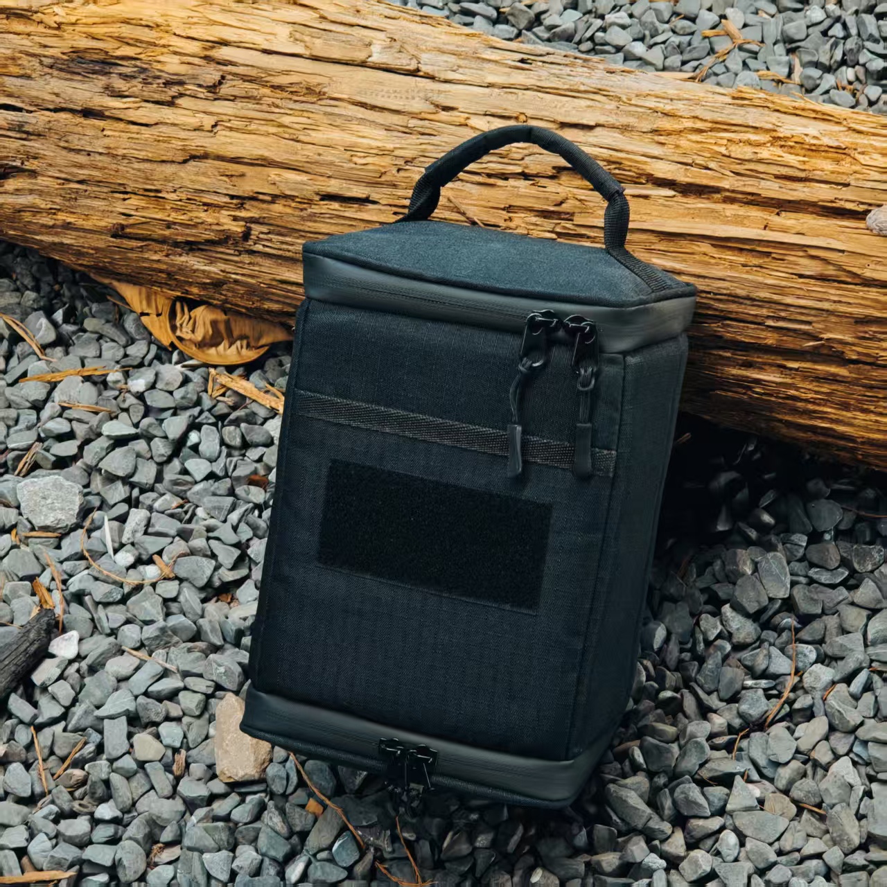 户外战术风气罐收纳包露营野炊加厚三明治卡式防撞收纳包