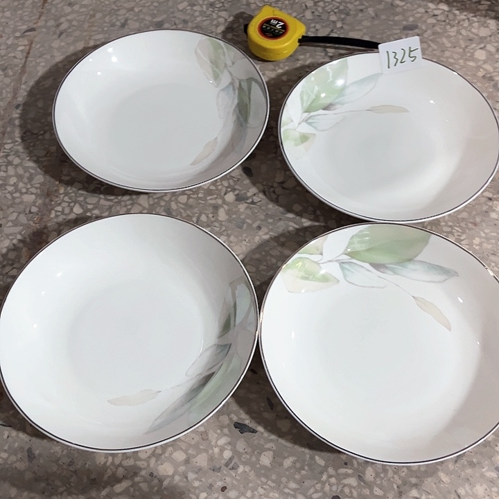 碗1325号微瑕碗盘，破损包赔补差价，不补发