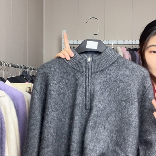 男士半拉链最小码