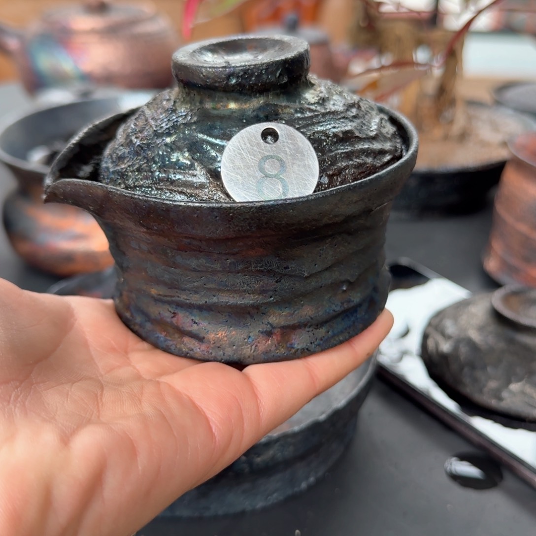 喜*荥经黑砂8号富贵包1只