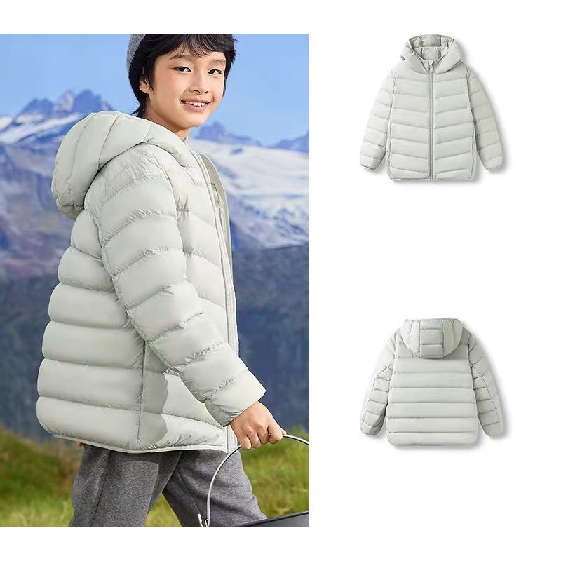 巴拉【商场同款】巴拉童装男童女童羽绒服2025秋冬季新款中大