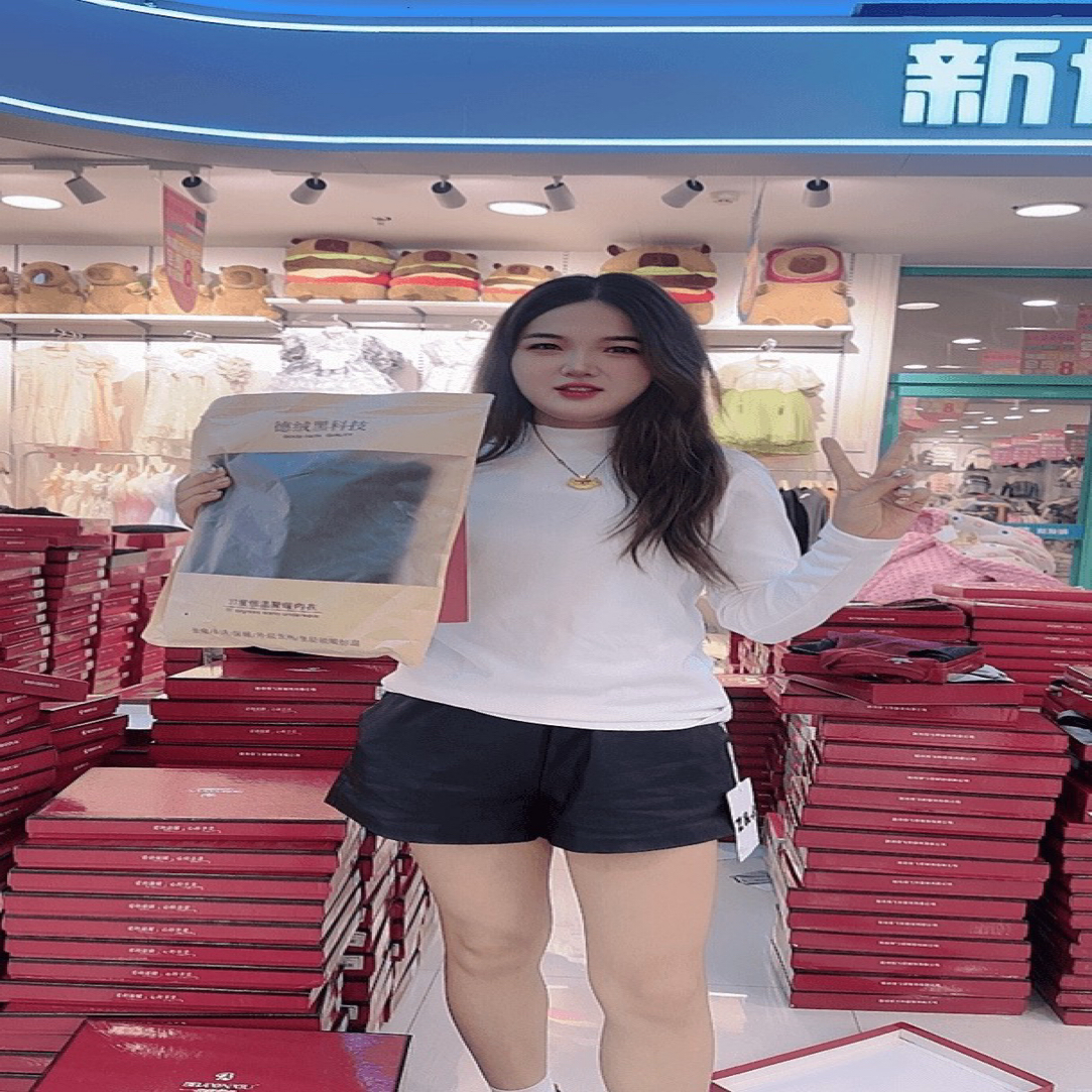 科技恒温打底保暖衣亲子圆领舒适透气外穿韩版宽松休闲