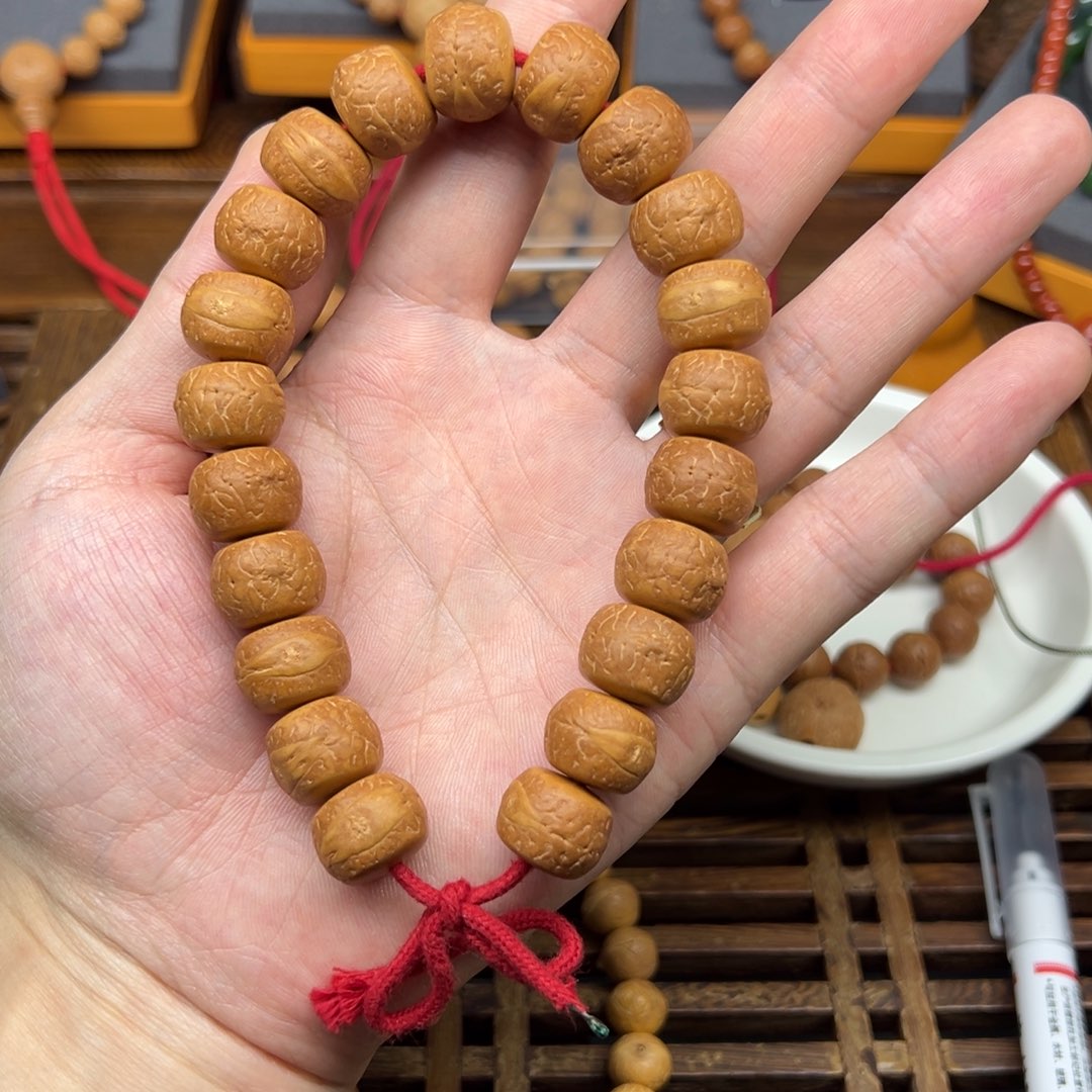 凤眼菩提手串尼泊尔凤眼菩提手串精工藏式15.5左右尺寸