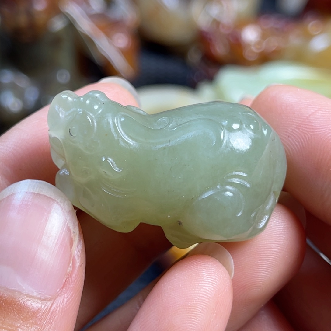 和田玉挂件未镶嵌