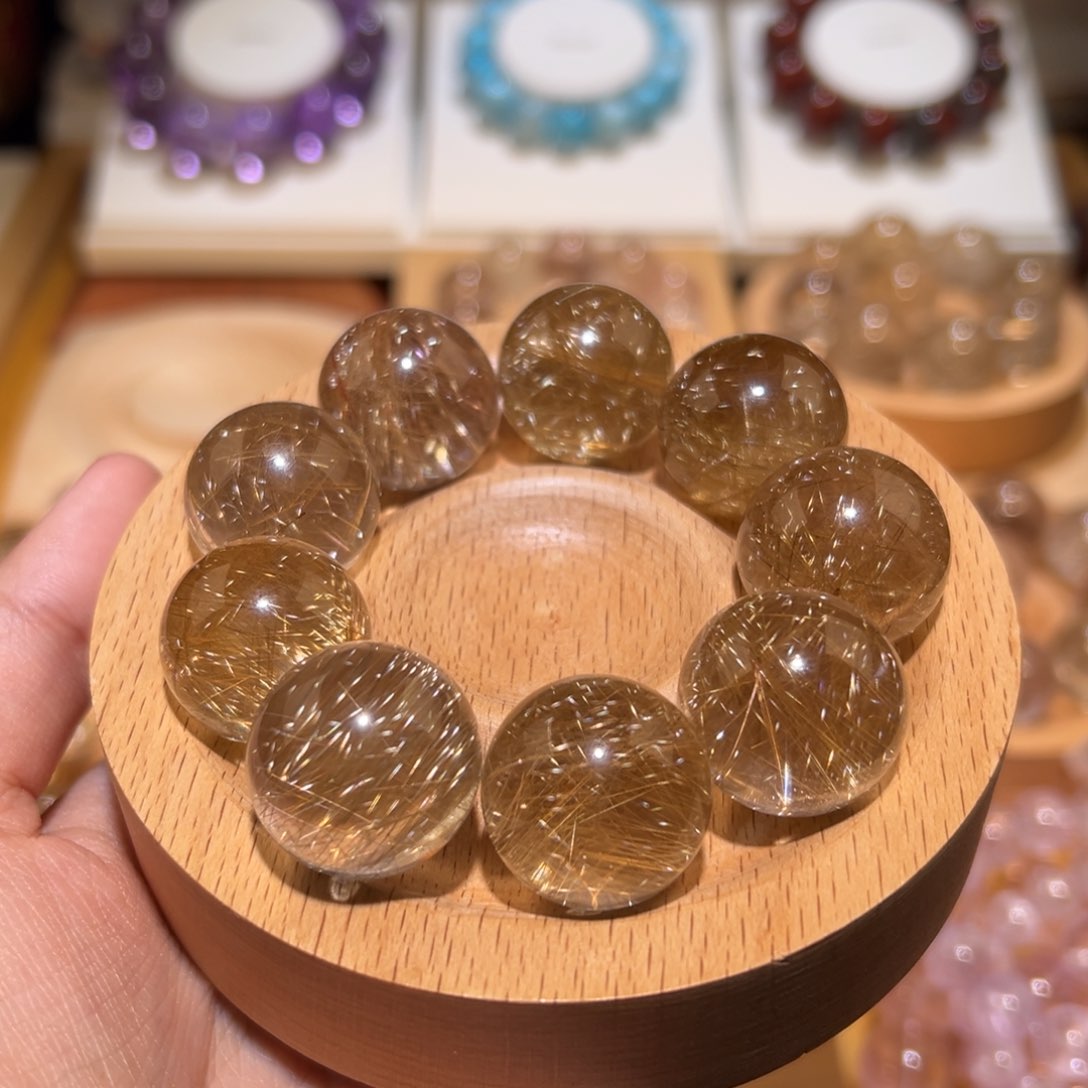 水晶手串未镶嵌子*