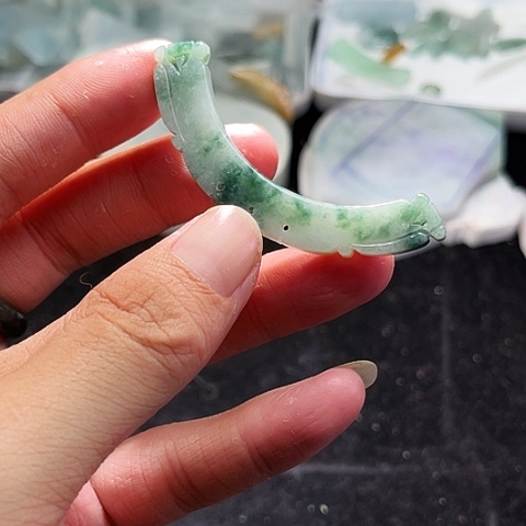 颈饰未镶嵌翡翠翡翠