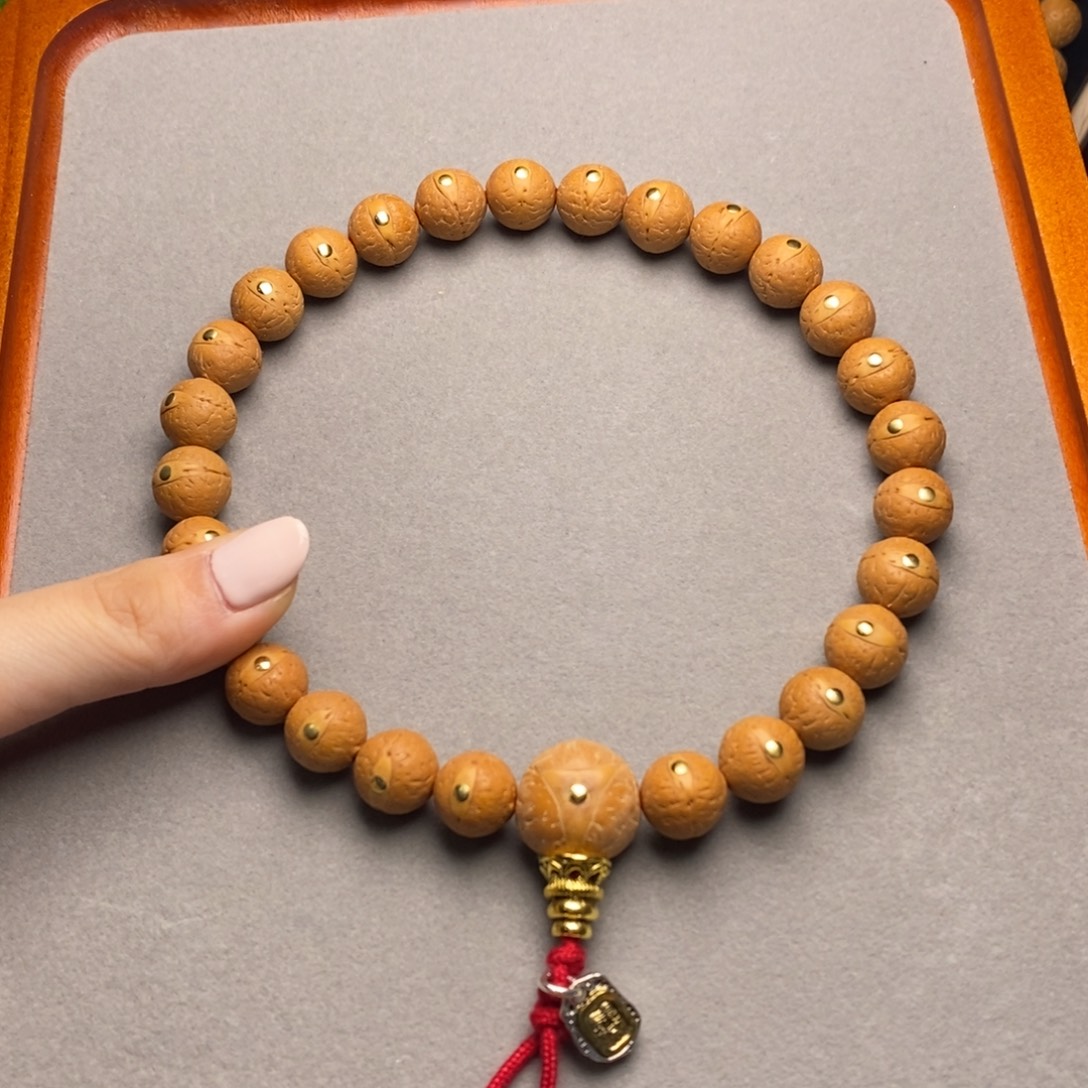 凤眼菩提手串12手持铜
