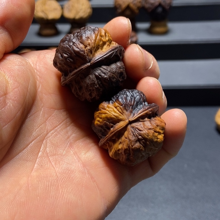 文玩核桃把件B冈仁波齐33mm