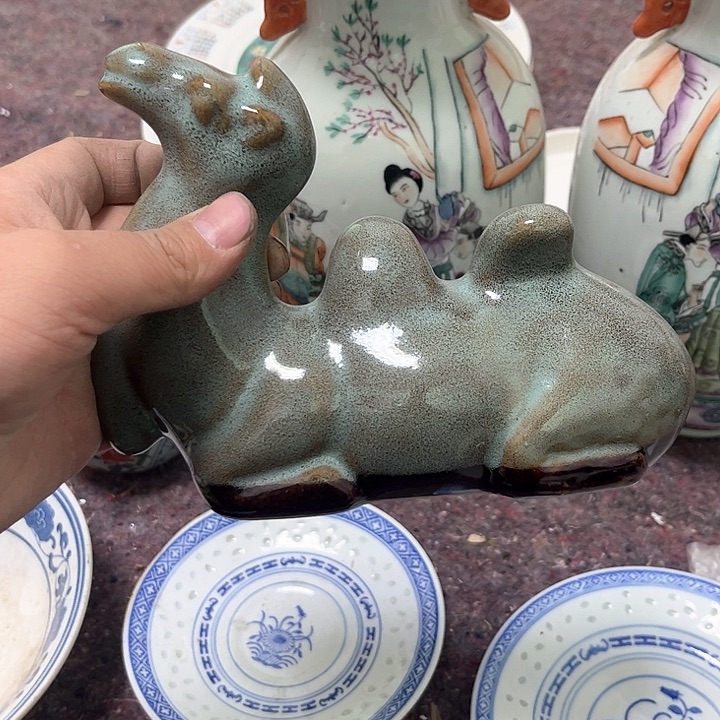 摆件，烧制问题都是正常，