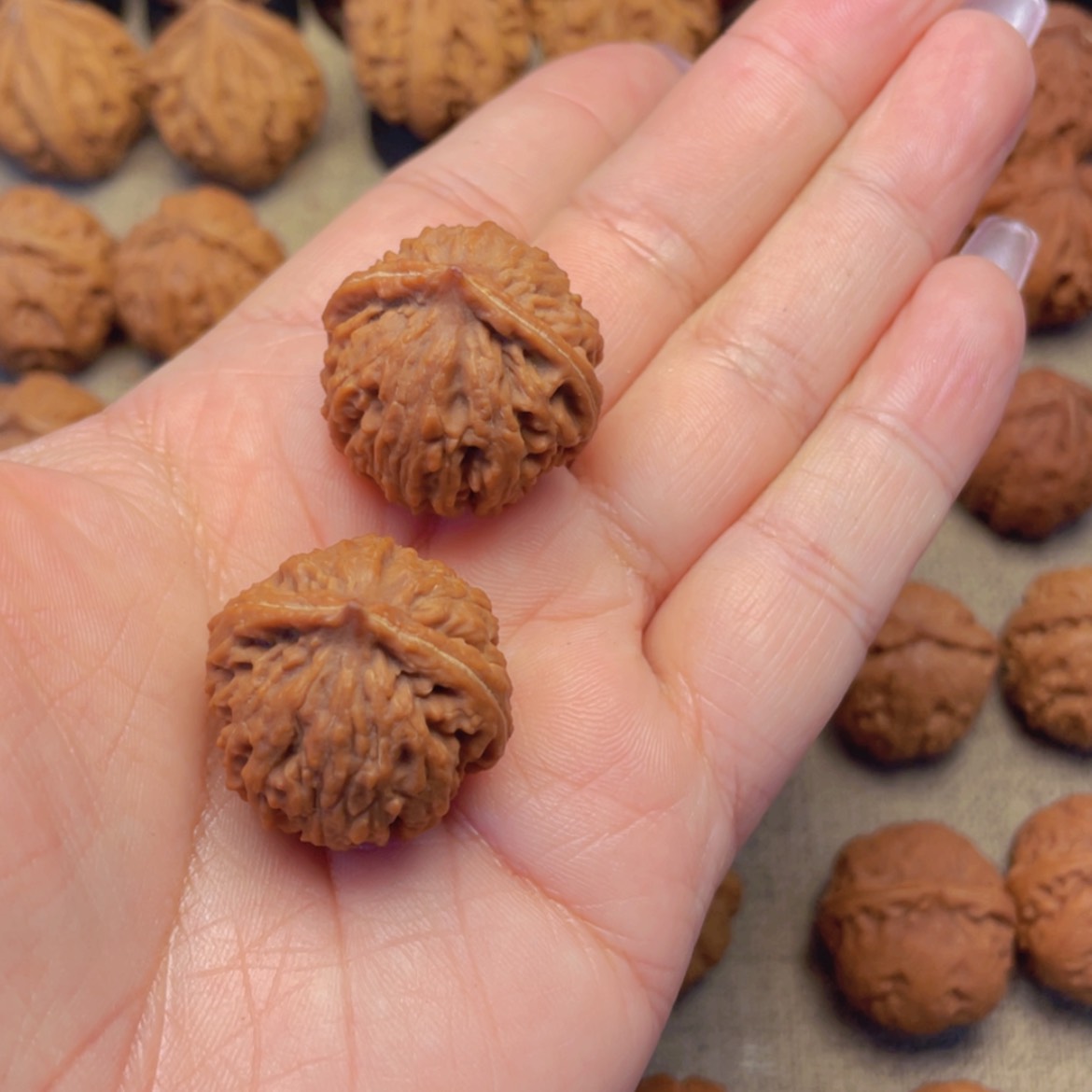 【闪购商品】吊坠文玩核桃四*一小米球