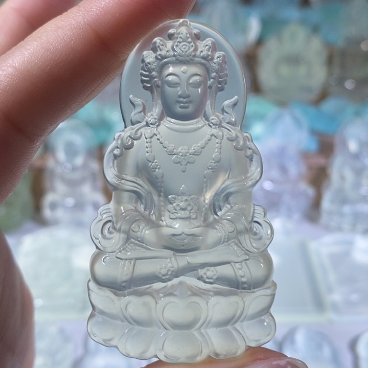 岫玉吊坠未镶嵌吊坠