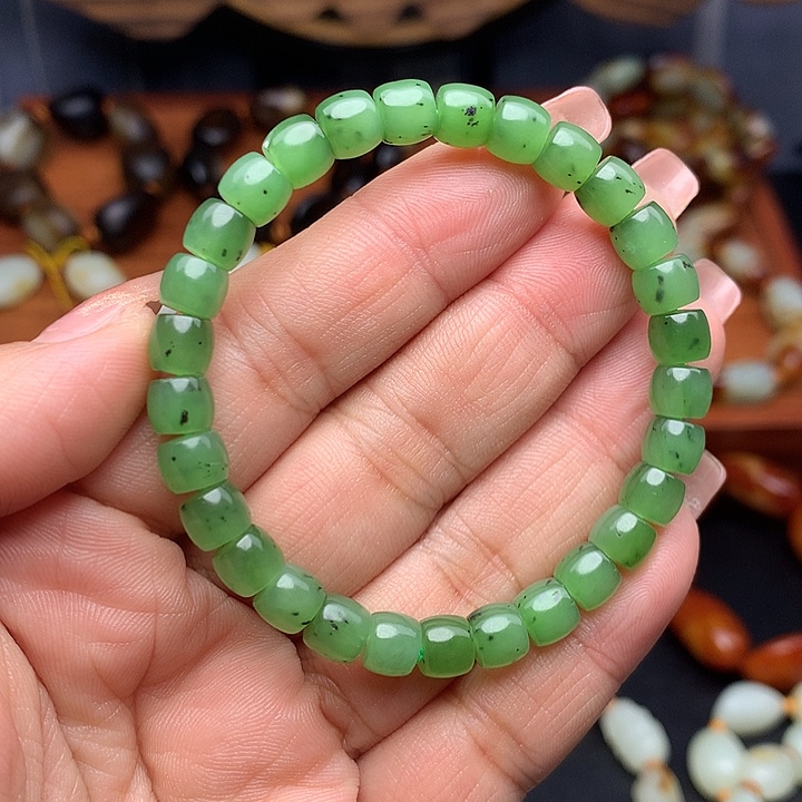 和田玉未镶嵌手串