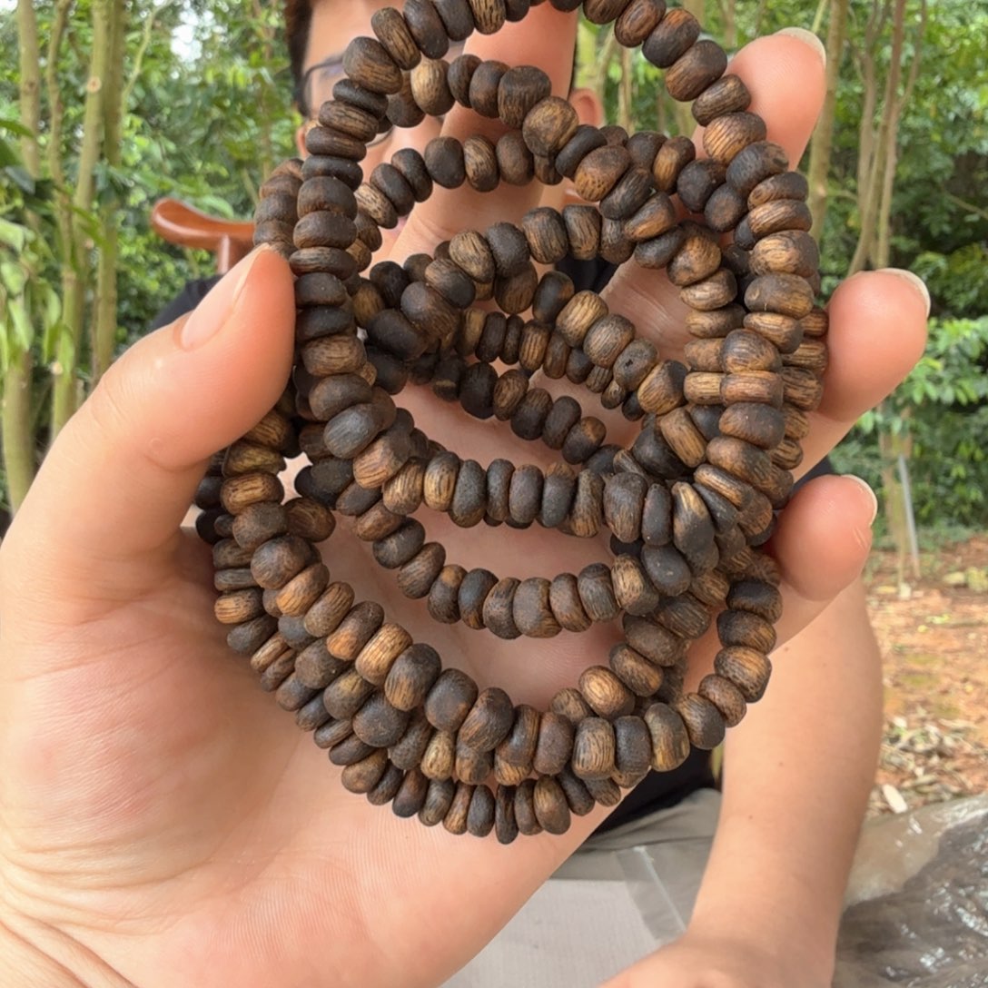 沉香碎屑沉香虫漏单圈 多样性发一