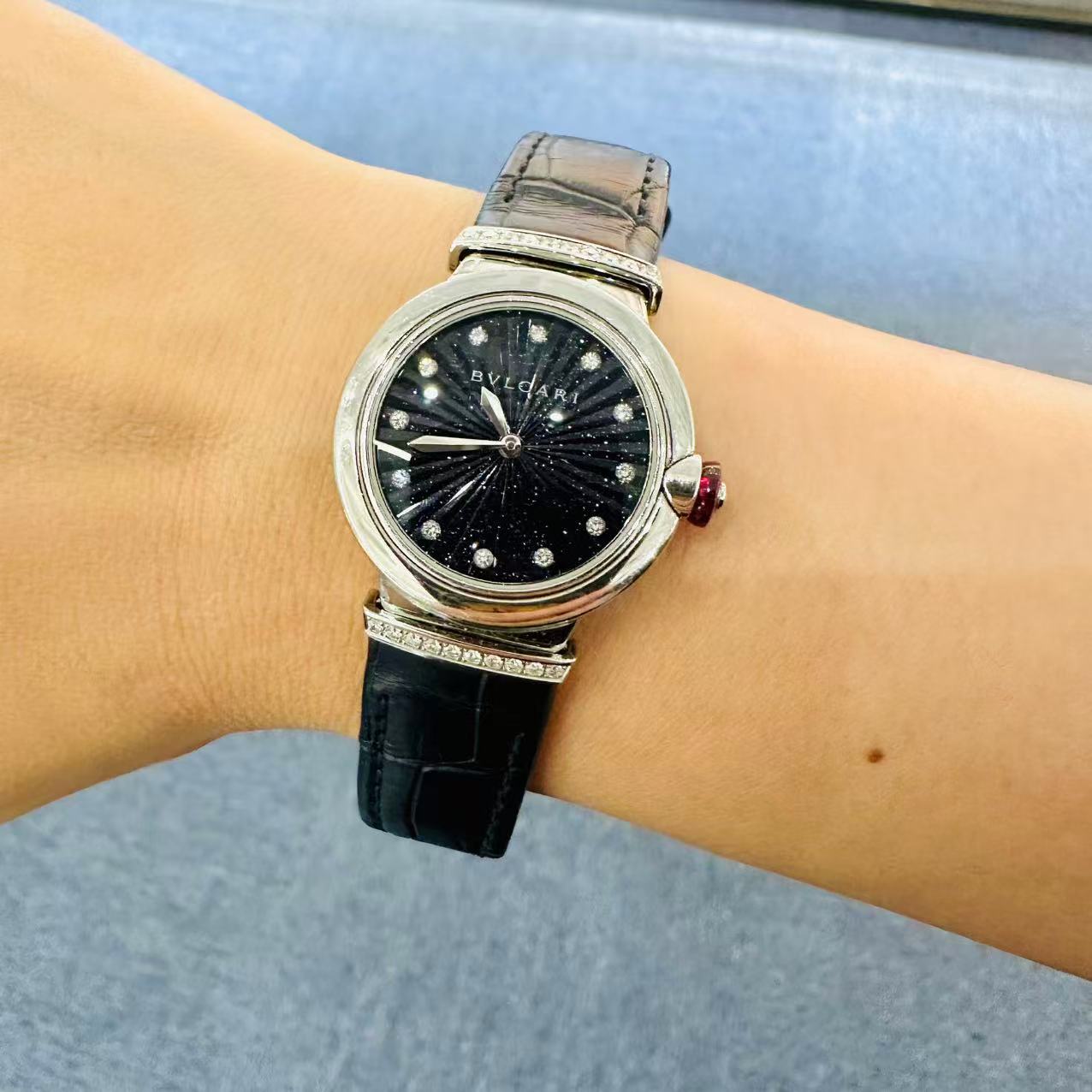 95新 BVLGARI/宝格丽 石英,,28mm,精钢,250601025