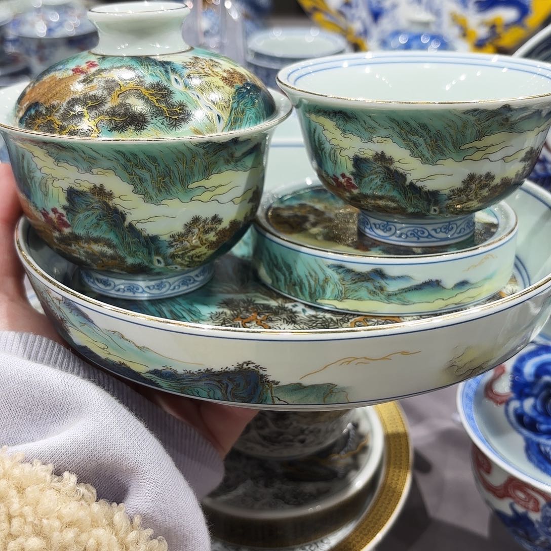 瓷片景德镇瓷器艺术