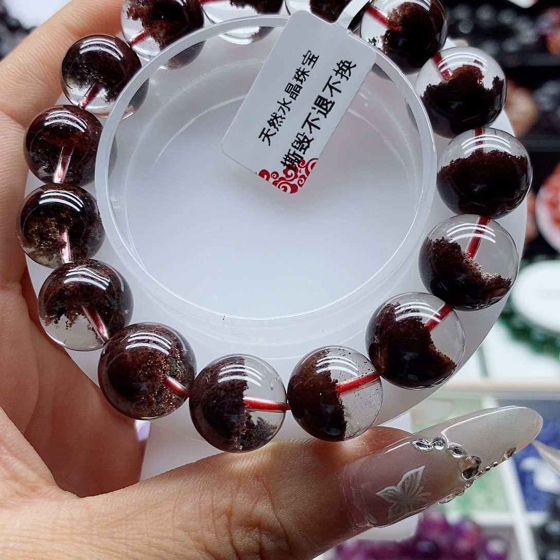 未镶嵌手链水晶红幽灵